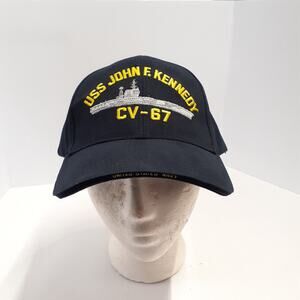 USS John F Kennedy CV-67 NAVY Ship Baseball Hat Official Military Headwear USA